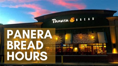 panera timings